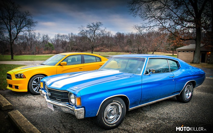 Dodge Charger Super-Bee Chevrolet Chevelle SS –  