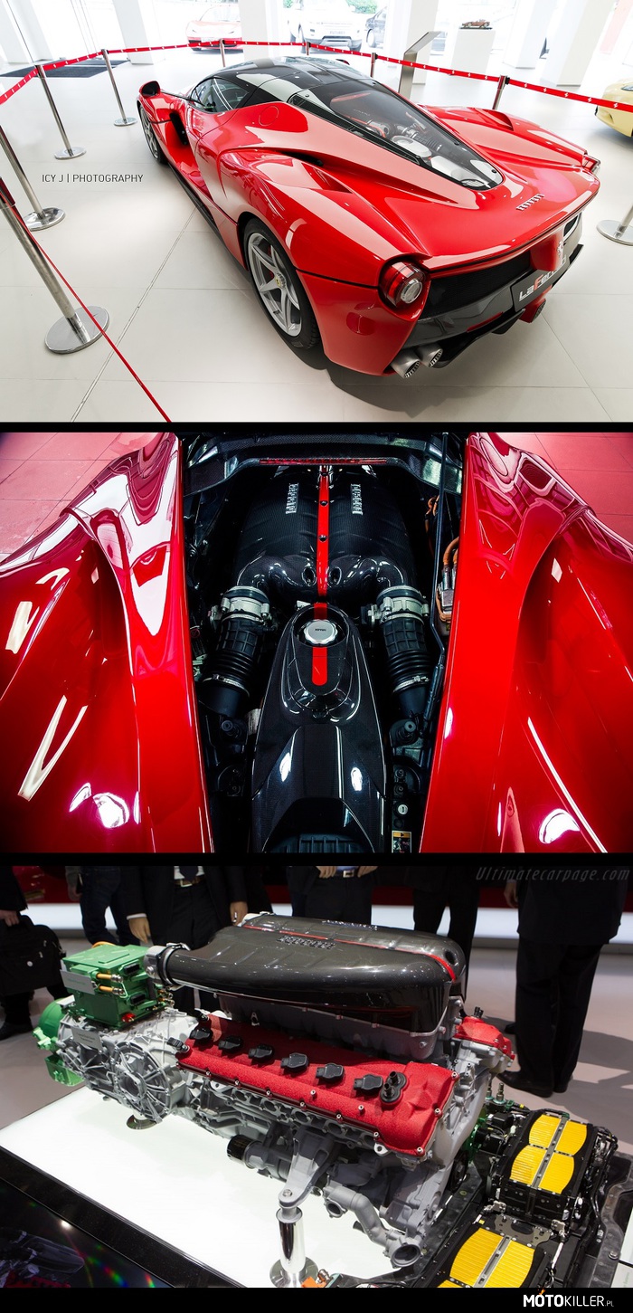 Silniki Ferrari – Może nie wszystkich to będzie obchodzić, ale era wolnossących silników się kończy. Jednym z  przykładów jest silnik LaFerrari, 800 rasowych koni z wolnossącej V12 o pojemności 6.3 litra, prawdopodobnie stanowi Łabędzi śpiew, apogeum wolnossących silników marki z Maranello. Skoro nowe modele, tak jak nowy 458T (dokładna nazwa wciąż nieznana), będą napędzane silnikami wspomaganymi turbo. 