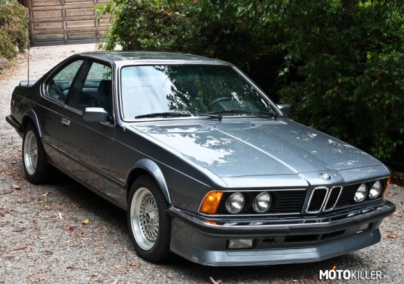 Najfajniejsze samochody z lat 80-tych – BMW 635 CSI 