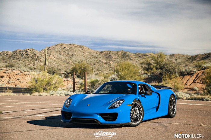 Porsche 918 Spyder – Voodoo Blue 
