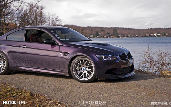Tak wygląda miłość od pierwszego spojrzenia – BMW e92 techno violet 