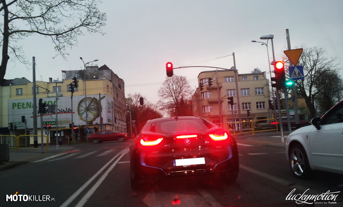 BMW i8 w Gdyni – Kolejna sztuka złapana! Robi wrażenie. 