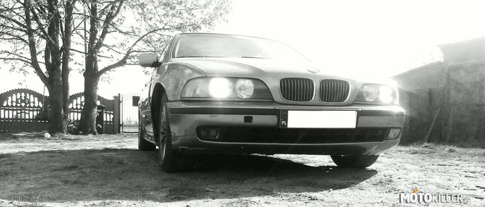 BMW E39 523 – Tak się prezentuje moje pierwsze BMW 2.5. 