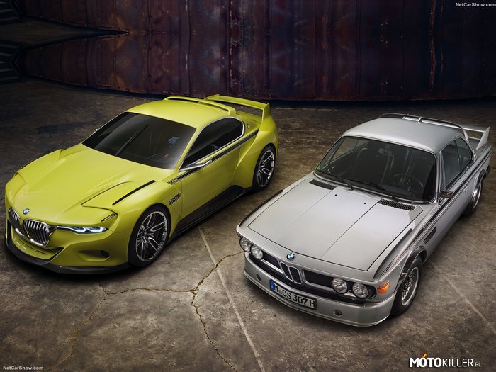 Nowy concept od BMW – BMW 3.0 CSL Hommage Concept
który bardziej się podoba? 