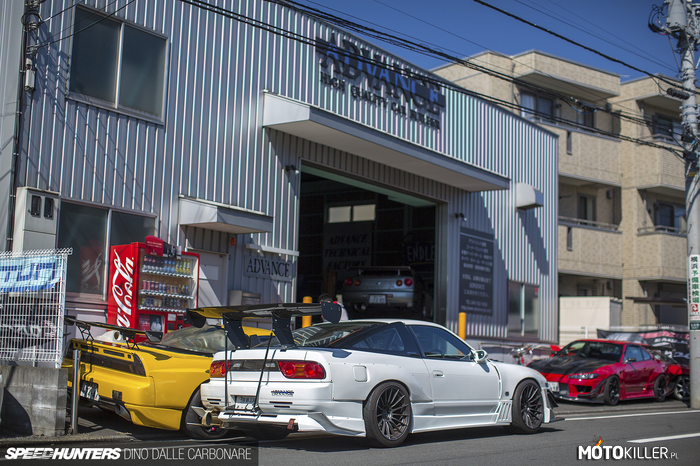 Honda NSX, Nissan 180SX, Silvia S15 +R34 – W takim garażu nie jeden chciałby zostawić swój wózek. 
