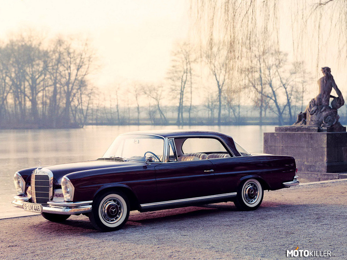 Mercedes-Benz W108 Coupe – Piękny samochód, piękna sceneria.
Zawsze miałem słabość do starych Mercedes&#039;ów. 
