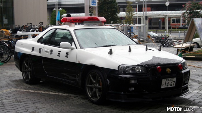 Tym pracuje policja  w Japonii –  