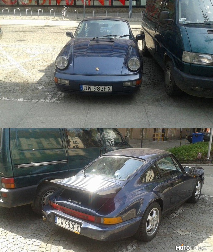 Porsche 911 (964) – Znaleziony we Wrocławiu. 