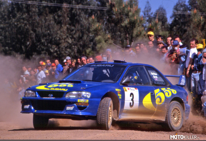 Fanatycy WRC – Pokażmy ilu nas jest! 
McRae w swoim nieśmiertelnym Subaru. 