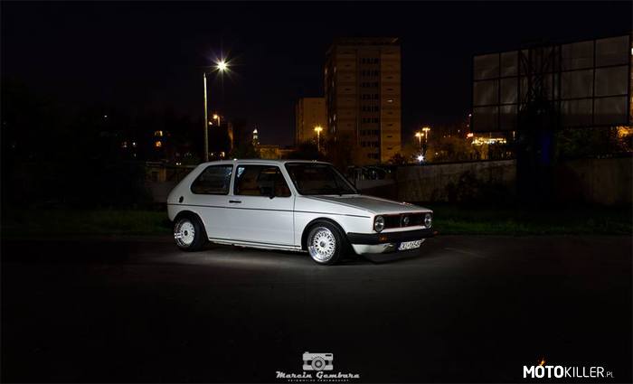 VW Golf Mk1 – Nocą 