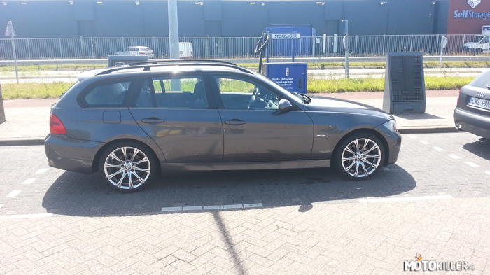 Moje BMW E91 na nowych 18&quot; – Dziś wrzuciłem nowe felgi, od razu inne auto. 