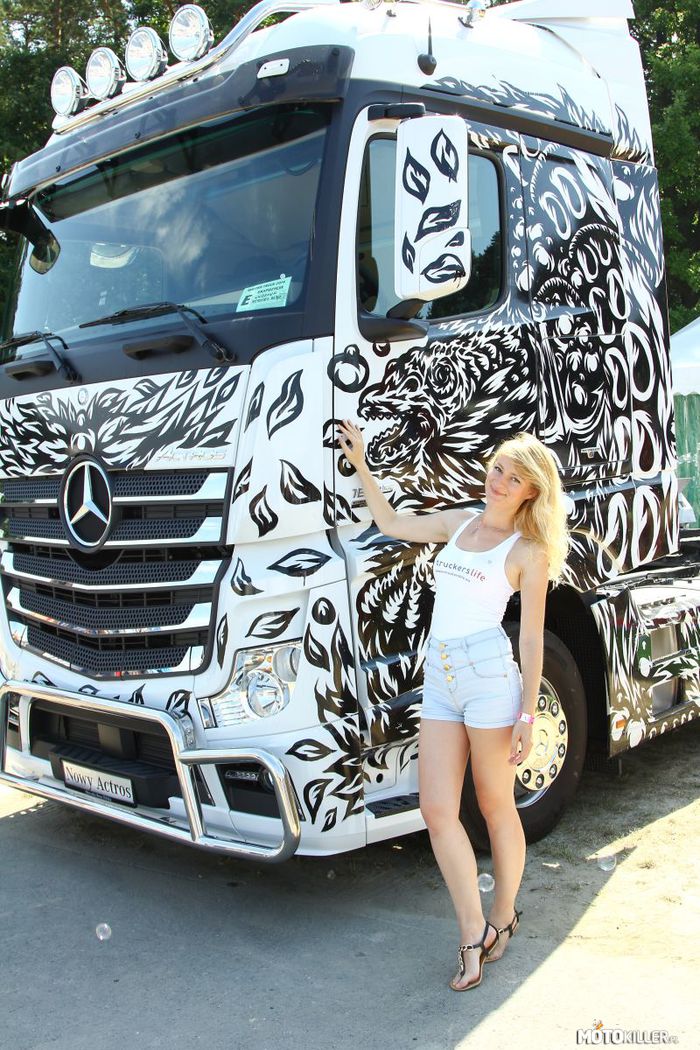 „Trucking girl” Iwona Blecharczyk –  