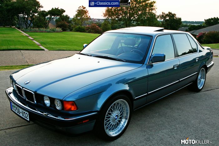 BMW E32 – Piękny, legendarny 7er. 
