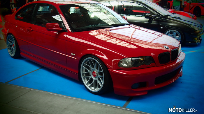 BMW e46 – Czerwone &quot;beemki&quot; mają w sobie &quot;TO COŚ&quot;. 