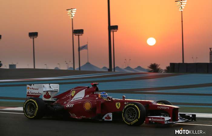 Ferrari w Abu Dhabi –  