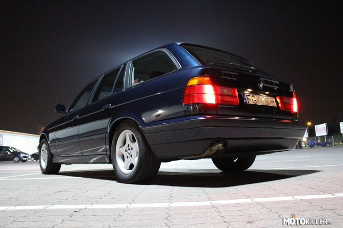 BMW E34 Touring – Trzecie auto, drugie BMW, pierwszy Touring. Jak się spodoba dodam więcej fotek i dokładnie opiszę. 