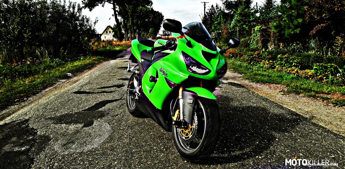 Mój zielony świat – Moje Kawasaki 636 