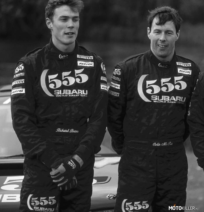 Dwie legendy Subaru – Richard Burns zmarł na nowotwór mózgu (25.11.2005),
Colin McRae zmarł w katastrofie pilotowanego przez siebie śmigłowca (15.09.2007). 