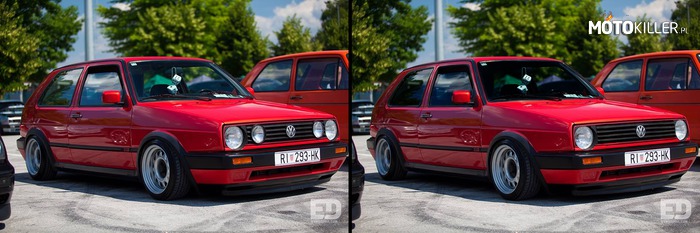 VW Golf2 – Który lepszy po lewe,j czy po prawej po moich przeróbkach? 
