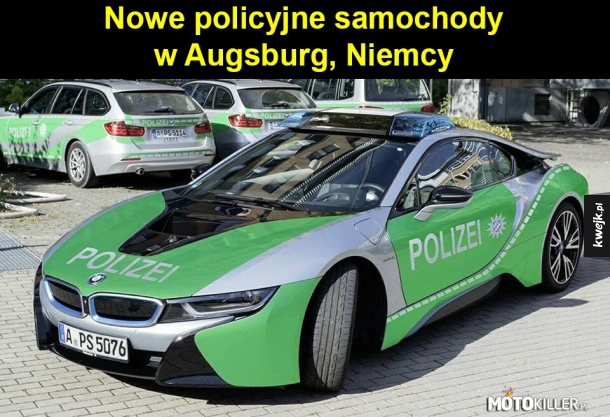 Nowy samochód niemieckiej policji –  