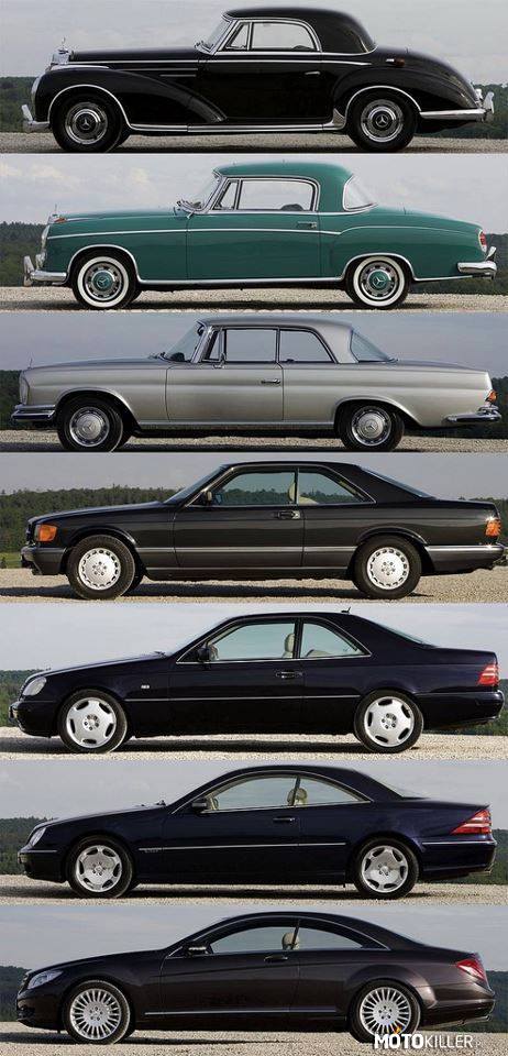 Krótka historia ewolucji Mercedesa S-Class Coupe –  