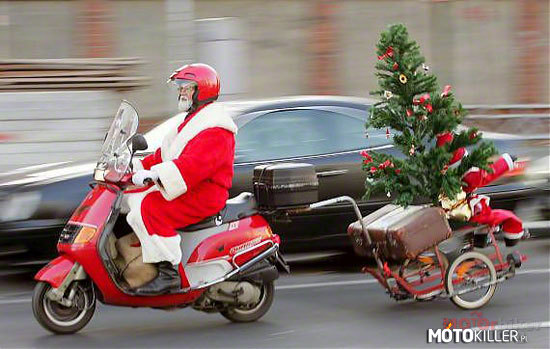 Wesołych Świąt! – Wszystkim motokillerowiczom życzę wesołych świąt, oraz spełnienia marzeń tych motoryzacyjnych przede wszystkim. 