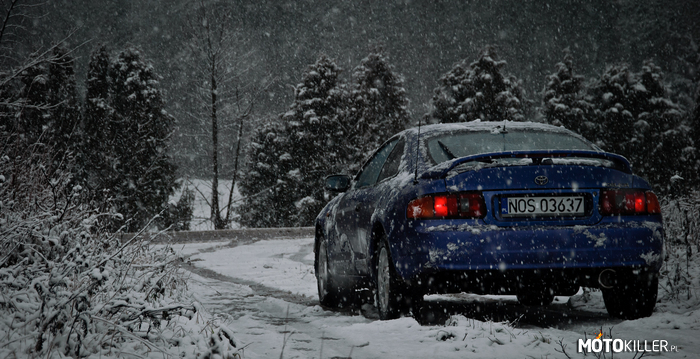 Toyota Celica – Pierwszy śnieg i szybka spontaniczna sesyjka. 