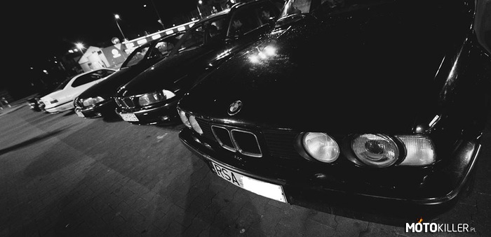 BMW e34 – Nocna Jazda Samochodem Bez Celu Sanok. 