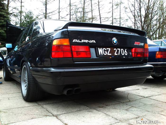 BMW Alpina B10 – Na czarnych. 
