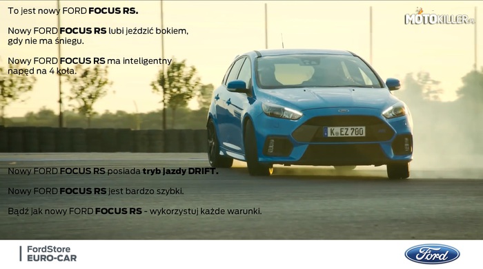 Bądź jak Focus RS! –  