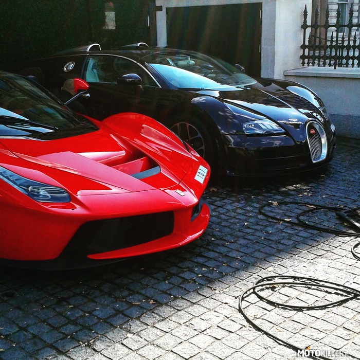 Ferrari Laferrari i Bugatti Veyron – Takie tam dwie kosiarki. 