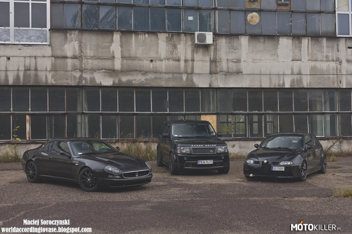 Czarna trójca – Maserati 3200 GTA &amp; Alfa Romeo 147 GTA &amp; Range Rover Sport TDV8 