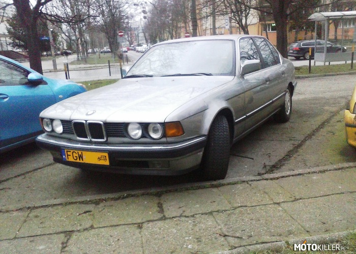 BMW 7 E32 Alpina 3,5L – Takie perły można spotkać we Wrocławiu. 