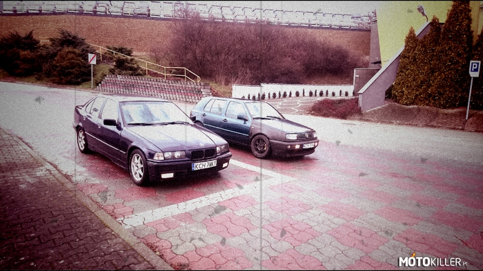 BMW E36 &amp; Golf 3 GT – Czuć wiosnę w powietrzu, Pasja ma łączyć a nie dzielić. 