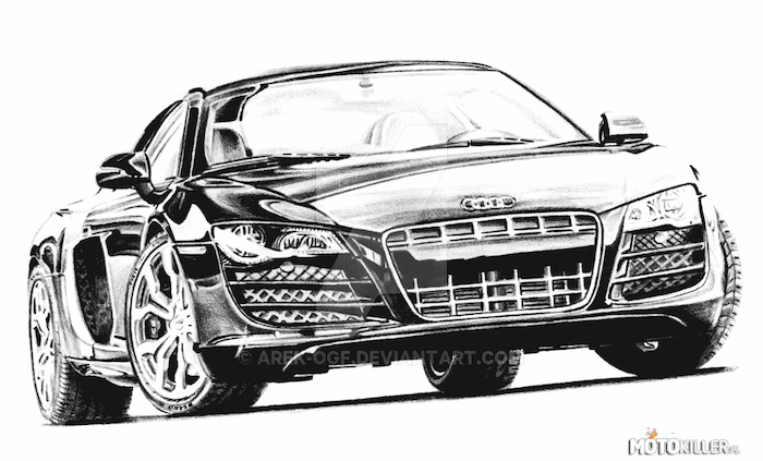 Audi R8 V10 – Format A4 oraz ołówek, czas pracy około 18 godzin.


Rysunek - praca własna

Arek - OGF 
