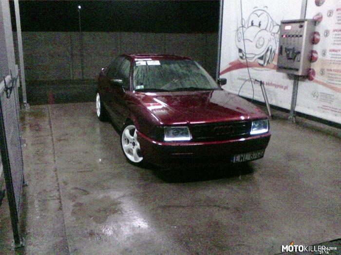 Audi 80B4 – Pierwszy wyjazd po długim postoju w garażu. 