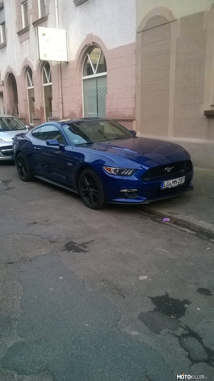 Ford Mustang – Złapany w Mannheim 