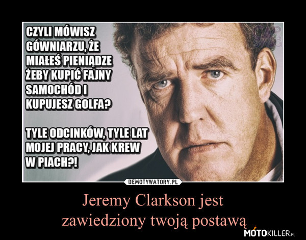 Jeremy Clarkson –  