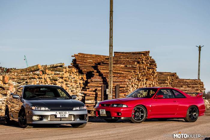 Nissan Silvia S15 i Nissan Skyline GT-R R33 – Z Białegostoku. Po więcej zapraszam do linku w źródle. 