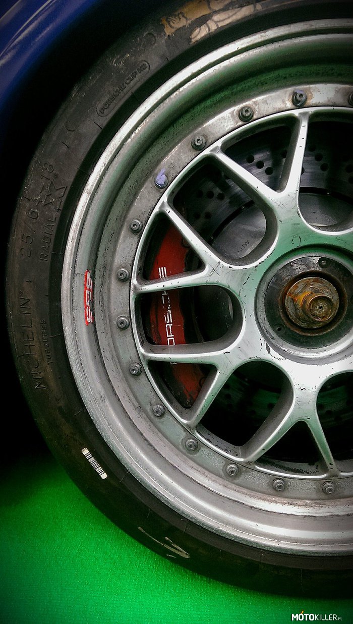 Felga Porsche GT2 RS – Widać, że to jeździło! 