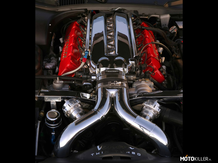 Silnik Hennessey Venom 1000 Twin Turbo Dodge Viper SRT –  