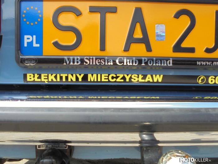 Mieczysław – Wiesz, że twój samochód to dobry wybór, gdy nadajesz mu imię. 