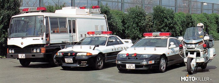 Policyjne Nissany –  