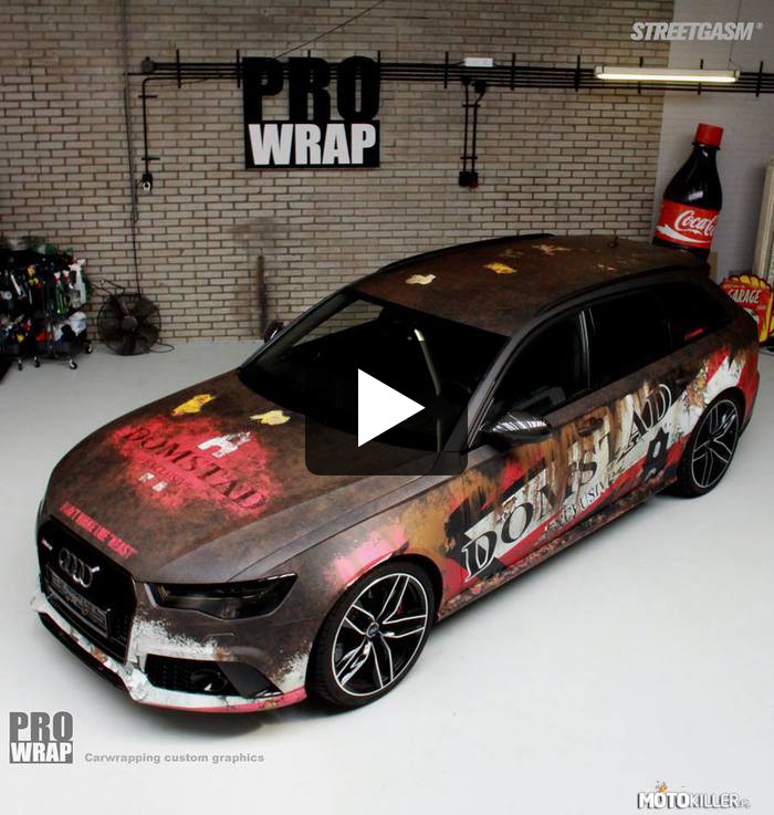 Audi RS6 Rost wykonany przez Prowrap –  