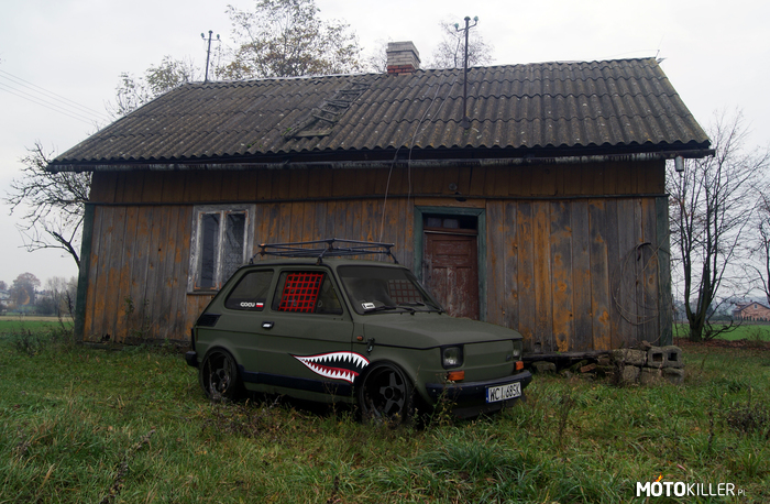 Fiat 126p PL ARMY – Mały fiacik w dość nietypowym wydaniu. Czekam na Wasze opinie! 
