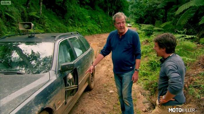 Top Gear – &quot;W lesie żyją zwierzęta, mogą ciąć stal.&quot; - R. Hammond 