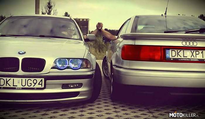 Dwie Marki Jedna Pasja – BMW E46 oraz Audi 80 Coupe 