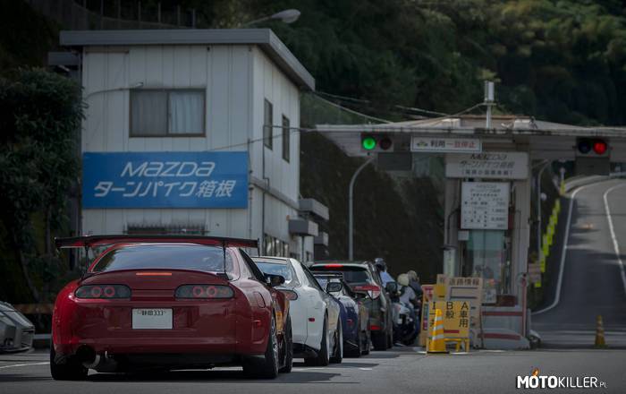 Toyota Supra – Hakone Pass. 