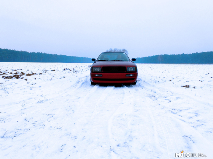 Audi 80 – Tym razem w zimowej scenerii 