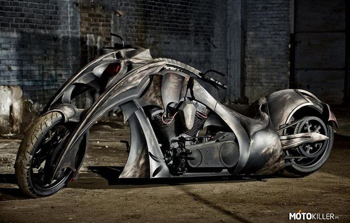 Behemoth – Motocykl wykonany od podstaw. Firma z moich okolic. 